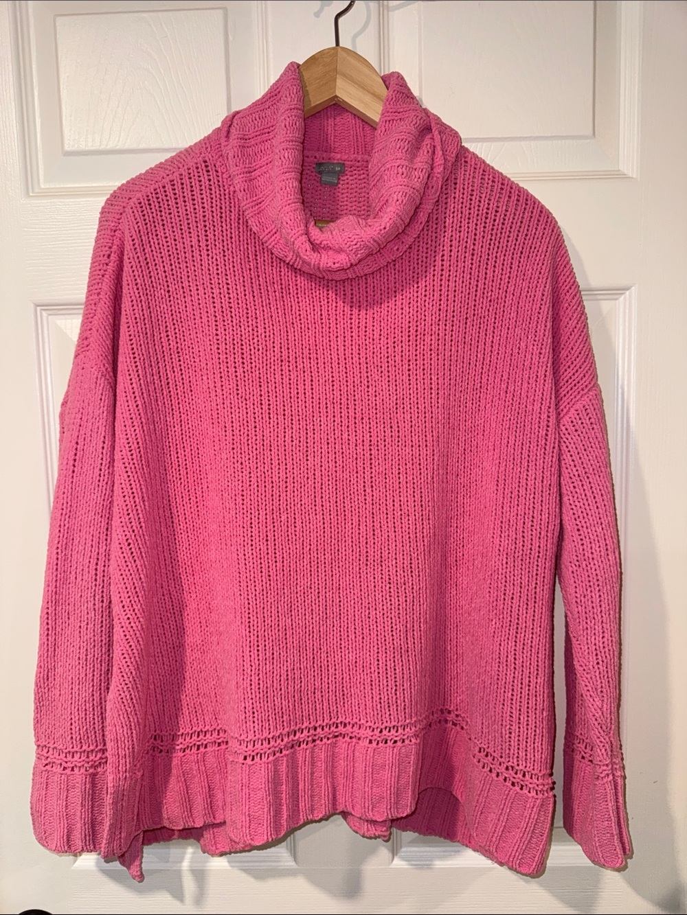 Aerie Pink Turtleneck Sweater